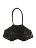 Manta, &pound;1,100, Handbags, Black, Leather, Back view